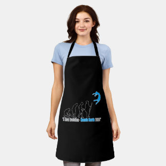 Kamala Harris Evolution Gear Celebrating Her. Apron