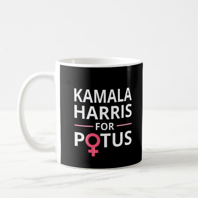Kamala Harris For POTUS I Coffee Mug (Left)
