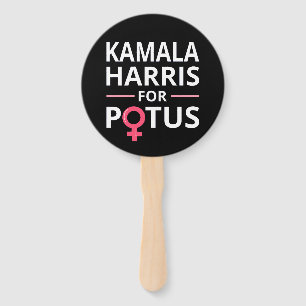 Kamala Harris For POTUS I Hand Fan