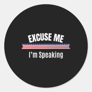 Kamala Harris For President 2024 1  Classic Round Sticker