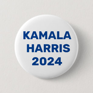 Kamala Harris For President 2024 2 Inch Round Button