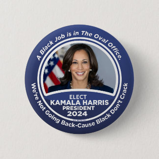 Kamala Harris for President 2024 2 Inch Round Button