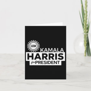 Kamala Harris For President 2024 Card