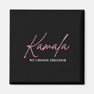 Kamala Harris For President 2024 Election Freedom  Magnet