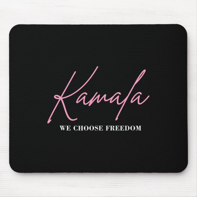 Kamala Harris For President 2024 Election Freedom  Mouse Pad (Front)