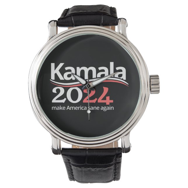 Kamala Harris for President 2024 Election Watch (Front)