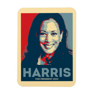 Kamala Harris For President 2024 - Hope Magnet