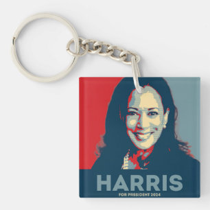Kamala Harris For President 2024 Keychain