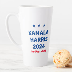 Kamala Harris For President 2024 Latte Mug