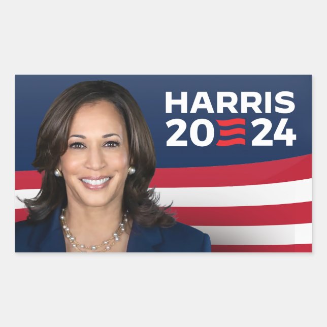 Kamala Harris for President 2024 Sticker (Front)