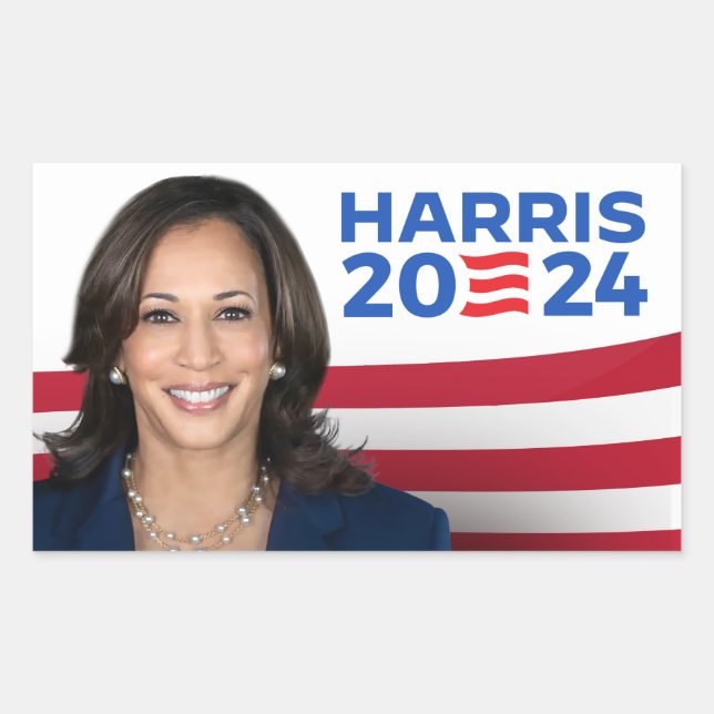 Kamala Harris for President 2024 Sticker (Front)