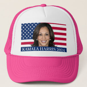 Kamala Harris For President 2024 Trucker Hat