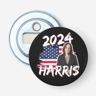 Kamala Harris for President 2024 US Election Bottle Opener