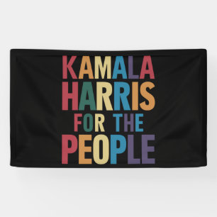Kamala Harris For President LGBT Gay Pride Rainbow Banner