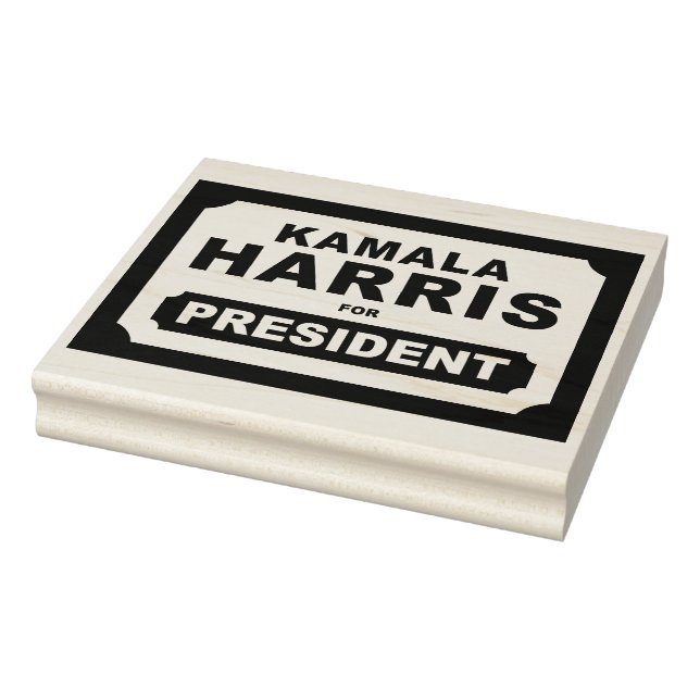 KAMALA HARRIS FOR PRESIDENT! RUBBER STAMP (Stamp)