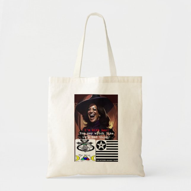 Kamala  Harris for president Tote Bag (Front)