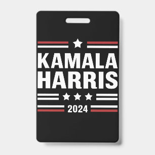 Kamala Harris for The People 2024 President Badge