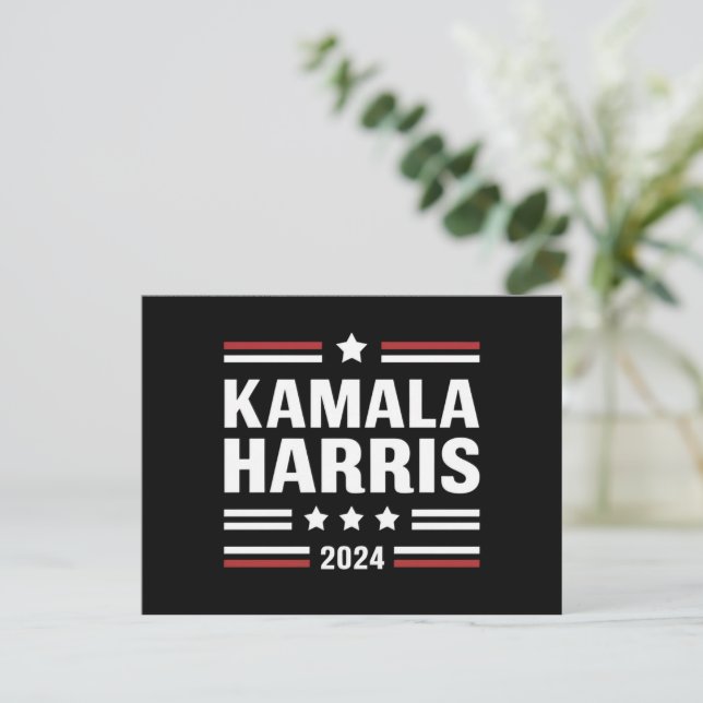 Kamala Harris for The People 2024 President  Postcard (Standing Front)