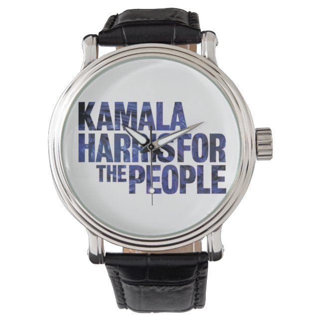 Kamala Harris for the People 2024 President  Watch (Front)