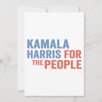 Kamala Harris For the People Election Democrats 