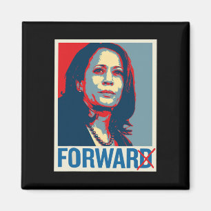 Kamala Harris For War Not Forward Pro-trump 2024 E Magnet
