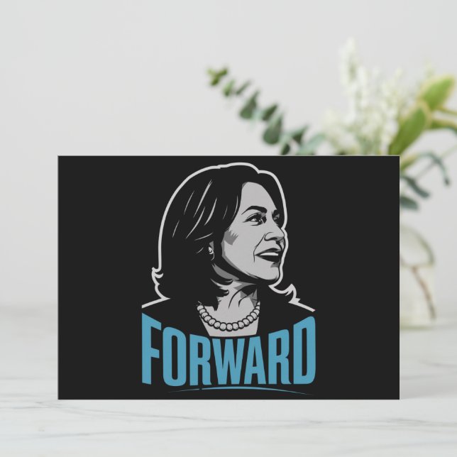 Kamala Harris Forward Invitation (Standing Front)