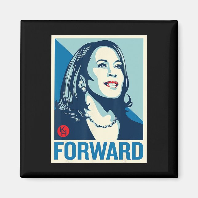 Kamala Harris Forward  Magnet (Front)