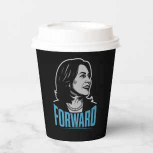 Kamala Harris Forward Paper Cups
