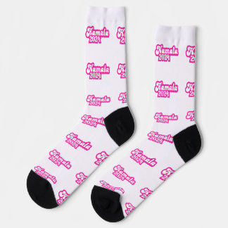 Kamala Harris girly Pink Logo 2024 Socks