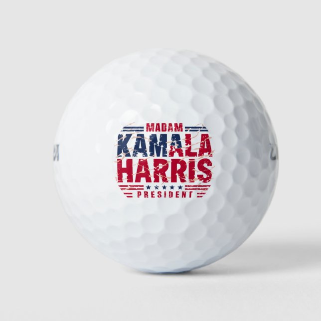 Kamala Harris Golf Balls (Front)