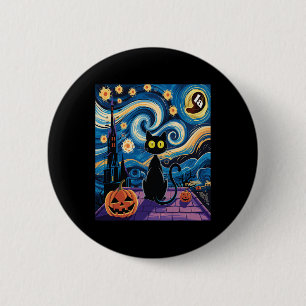 Kamala Harris Harris Waltz 2024 Cat Halloween  2 Inch Round Button