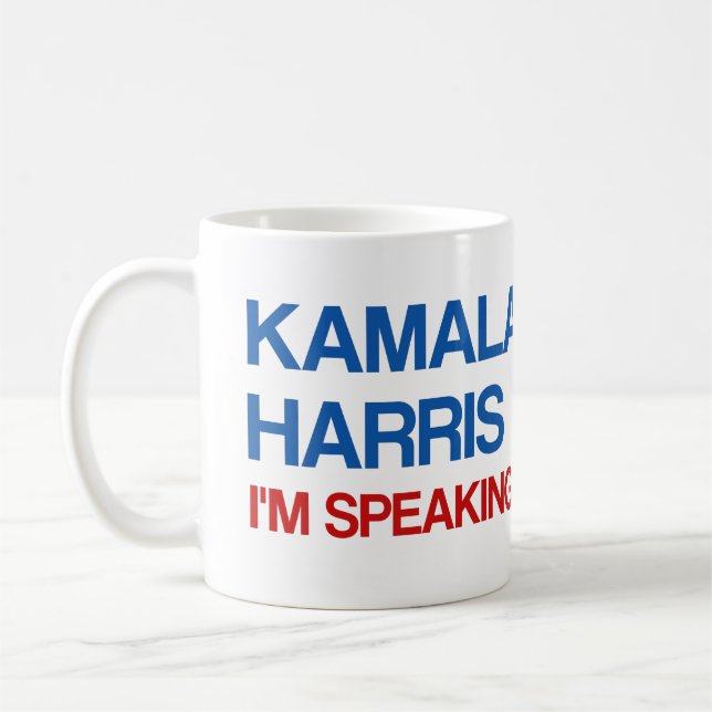 Kamala Harris I'm Speaking! Coffee Mug (Left)