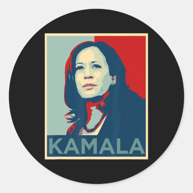 Kamala Harris I'm Speaking Quote Joe Biden 2020  Classic Round Sticker (Front)