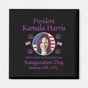Kamala Harris Inauguration 2025 Memorabilia 1  Magnet