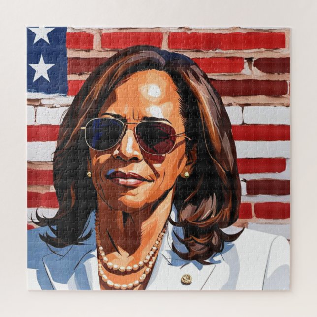 KAMALA HARRIS JIGSAW PUZZLE (Vertical)