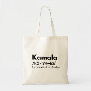 Kamala Harris, Kamala 2020 Definition T Shirt, Bid Tote Bag