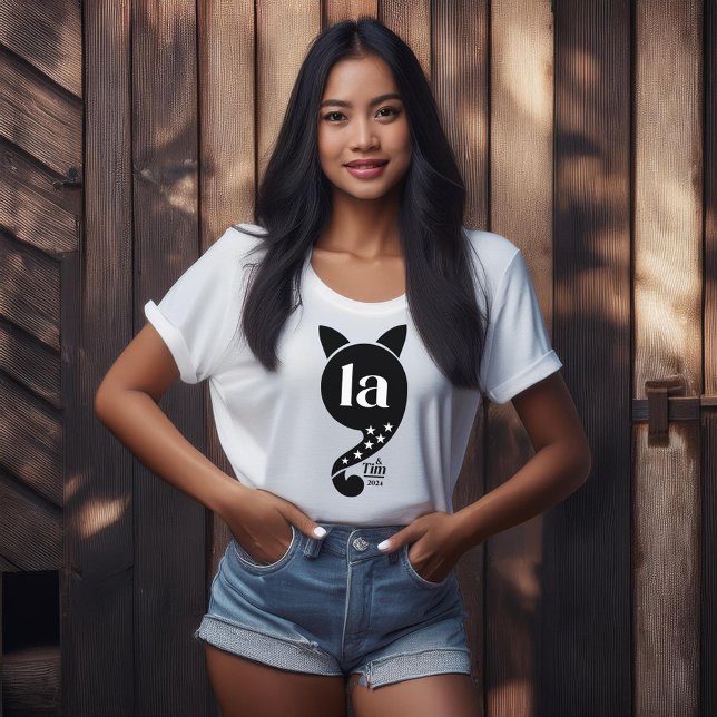 Kamala Harris La Cat t-shirt Election 2024 (Créateur téléchargé)