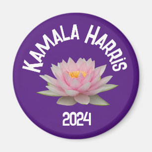 Kamala Harris Lotus 2024 Magnet