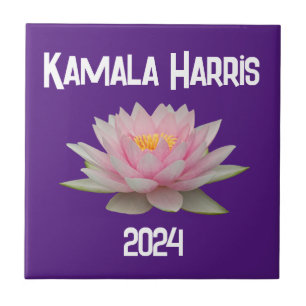Kamala Harris Lotus 2024 Tile