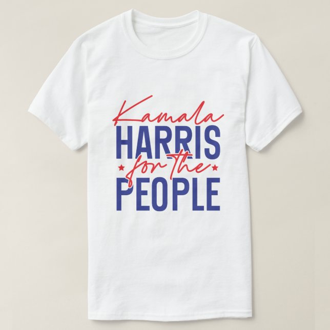 Kamala Harris Madam President T-Shirt (Design Front)
