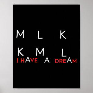 Kamala Harris Mlk Kml I Have A Dream Election Pres Poster