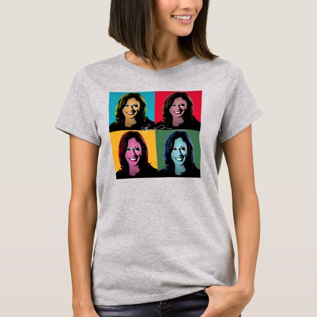 KAMALA HARRIS Pop Art T-Shirt (Front)
