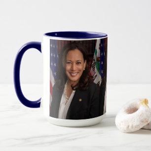 Kamala Harris Portrait officiel Café Mug