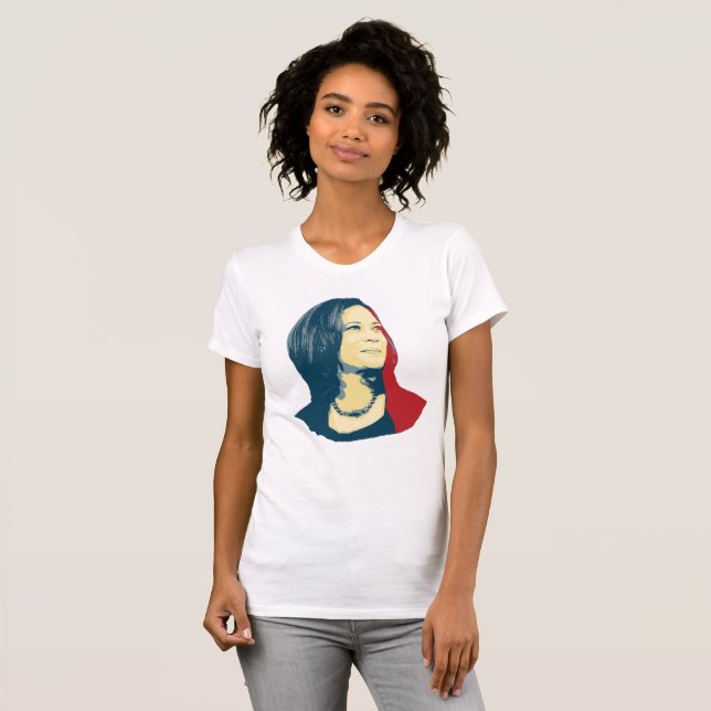 Kamala Harris Portrait T-Shirt (Front Full)