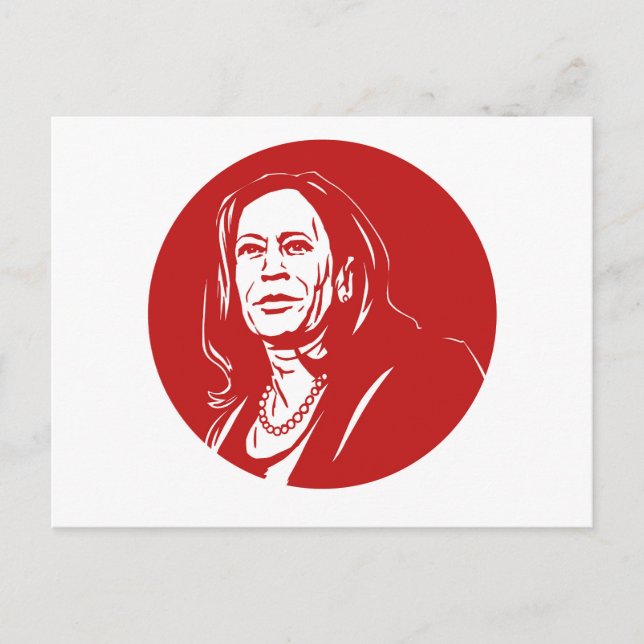Kamala Harris Postcard (Front)