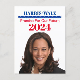 Kamala Harris Postcard