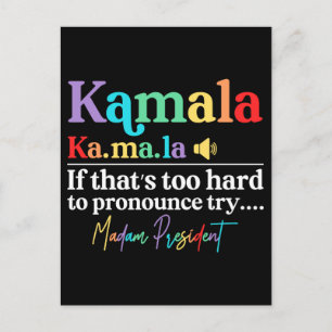 Kamala Harris Postcard