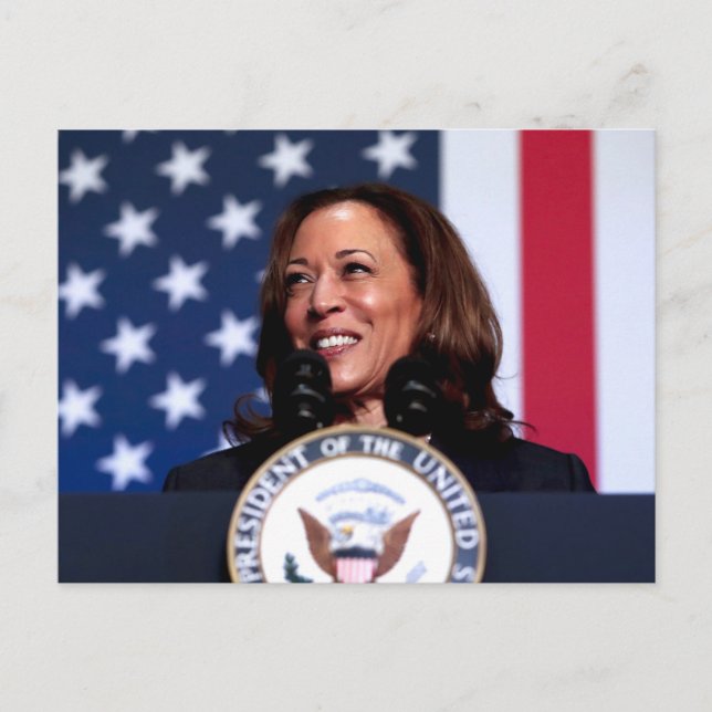 Kamala Harris Postcard (Front)
