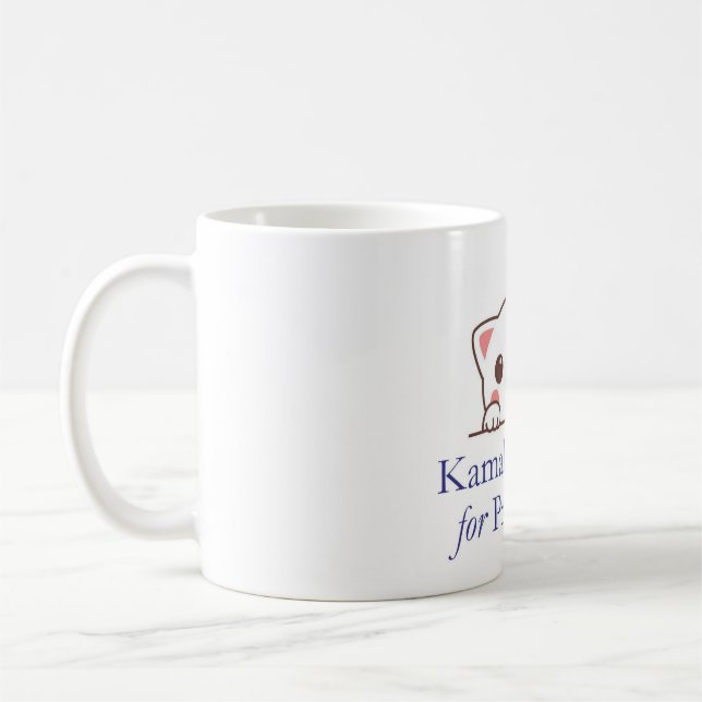 Kamala Harris pour la tasse de chat du président (Gauche)