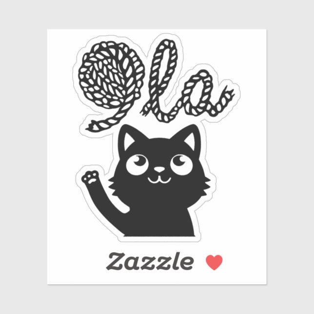 Kamala Harris President 2024 Comma La Cat and Yarn (Sheet)